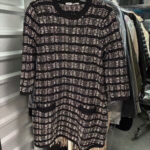 Zara Multicolor Tweed/Boucle 60’s inspired dress